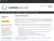 Tablet Screenshot of commonsinabox.org